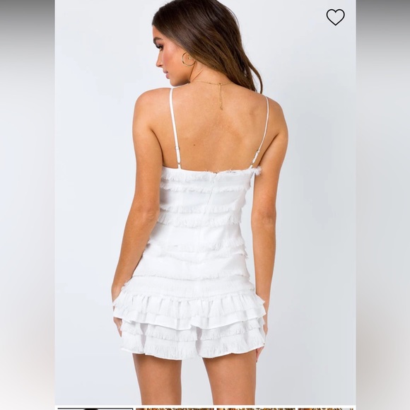 Princess Polly Molina Mini Dress White size 6 - Picture 4 of 10